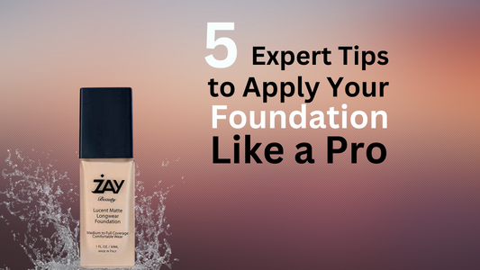 5 Expert Tips to Apply Your Foundation Like a Pro