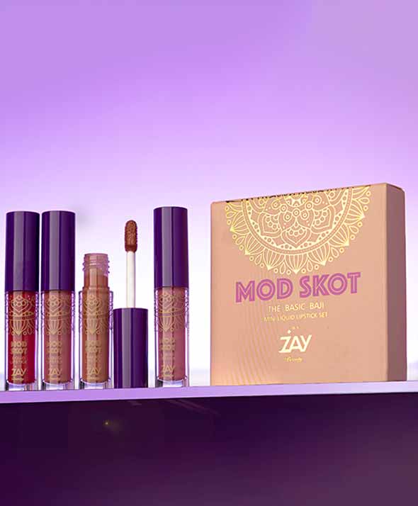 Mod Skot Liquid Lipstick Set - The Basic Baji