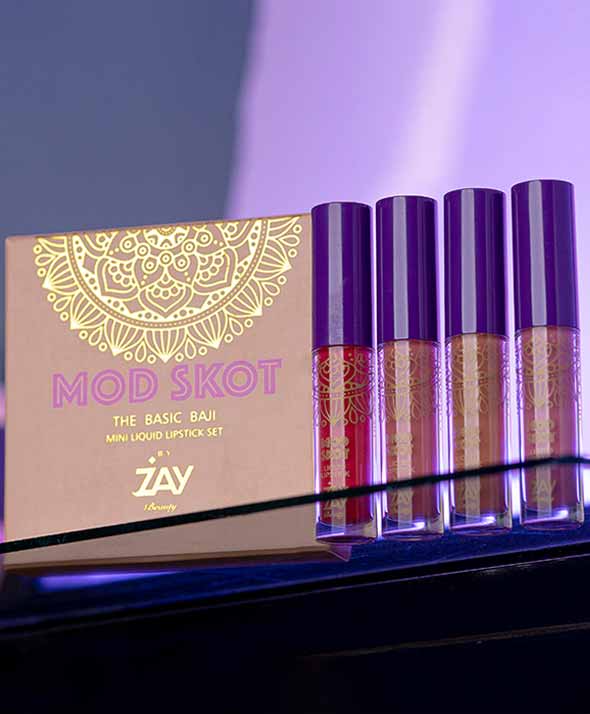 Mod Skot Liquid Lipstick Set - The Basic Baji