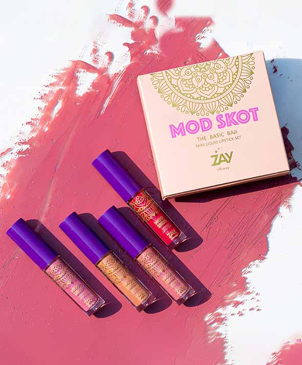 Mod Skot Liquid Lipstick Set - The Basic Baji