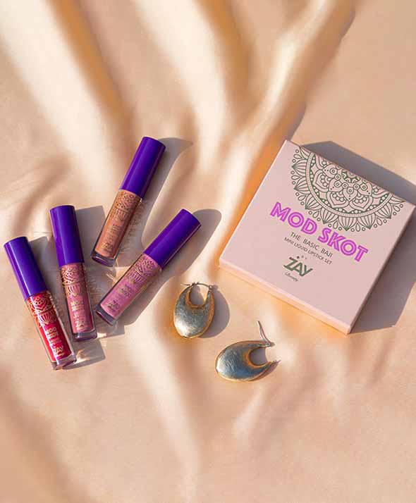 Mod Skot Liquid Lipstick Set - The Basic Baji
