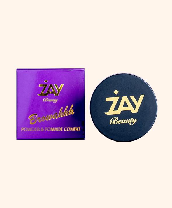 Zay Beauty browahhh powder perfect for creating those amazing snatched brows