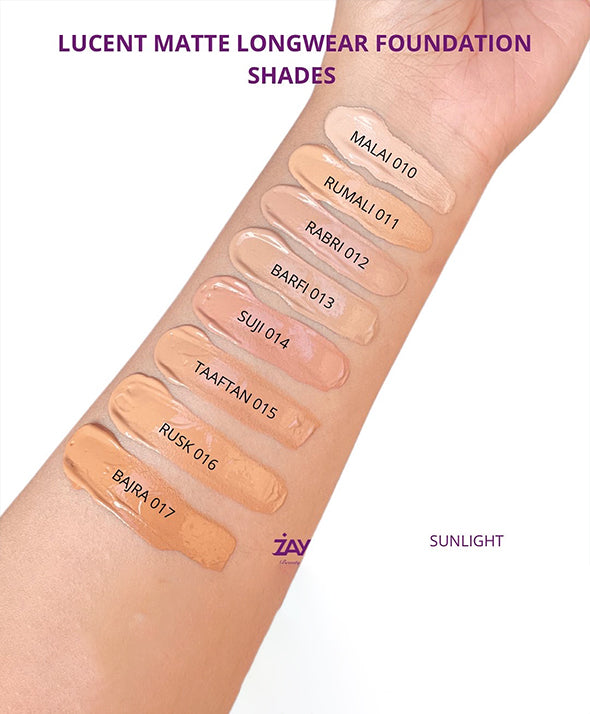 Lucent Matte Foundation 010 Malai